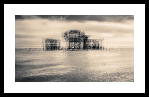 Brighton's West Pier Framed Print