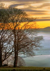 Winter Sunrise over Steyning Bowl