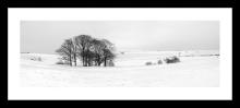 Steyning Bowl In The Snow Framed Print